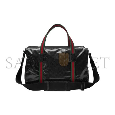 GUCCI MEDIUM DUFFLE BAG WITH WEB 758664 (45.5*29*27cm)